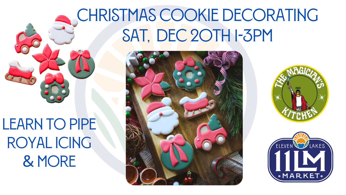 Christmas Cookie Decorating Class (or Kit!) with Luca of the Magician's Kitchen