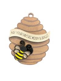 Bee Christmas DIY Ornament