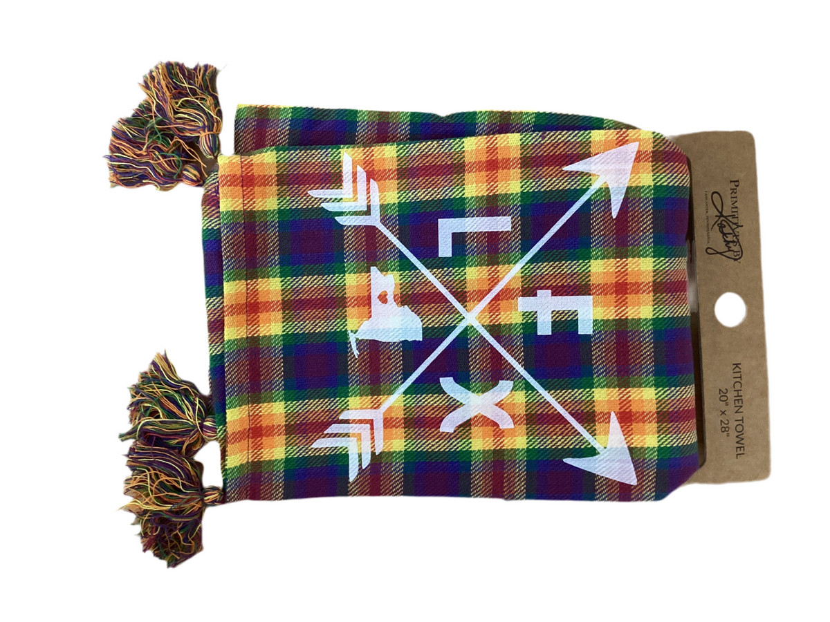Rainbow Finger Lakes Kitchen Towel