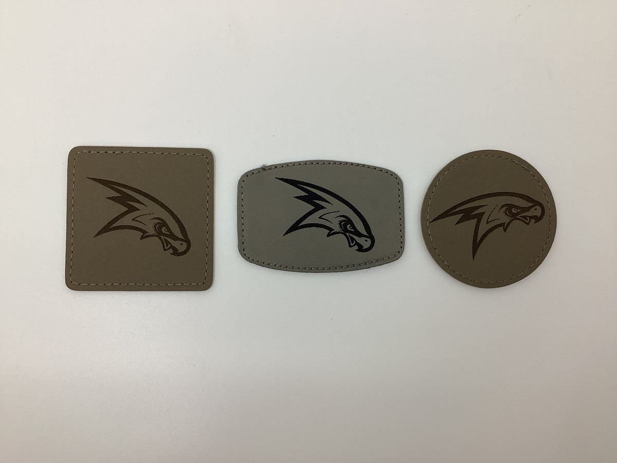 Hawk Leather Patch