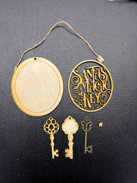 Santa's magic key DIY Ornament Kit