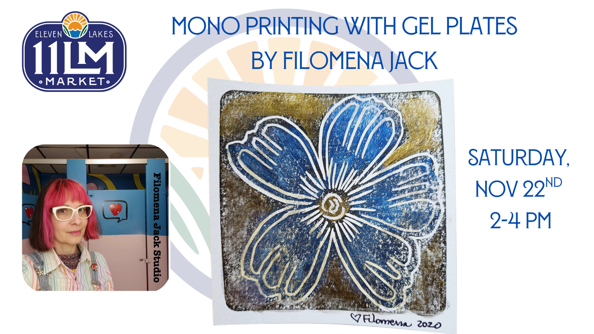 Monoprinting with Gel Plates by Filomena Jack