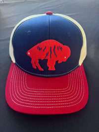 Let's Go Buffalo Trucker Hat w/Patch