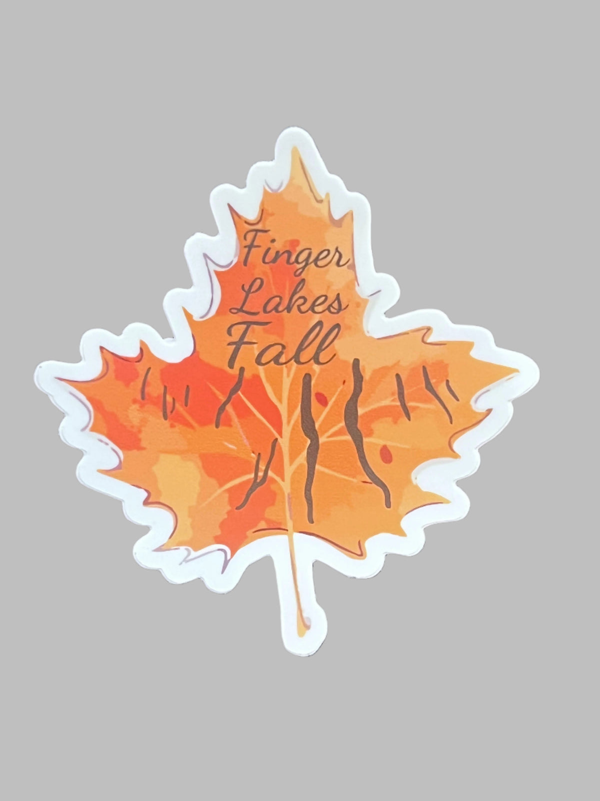 Finger Lakes Fall Sticker