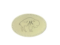 Finger Lakes Buffalo Faux Leather Patch