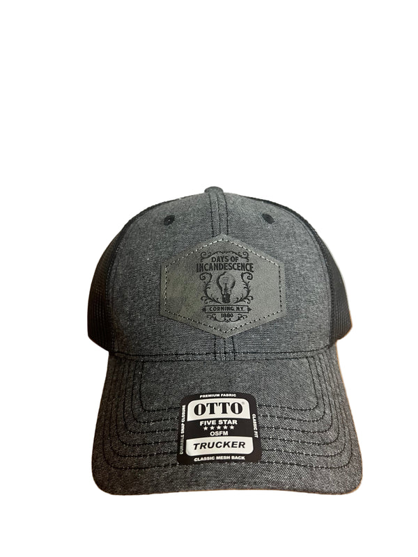 Days of Incandescence Corning Faux Leather Patch Hat
