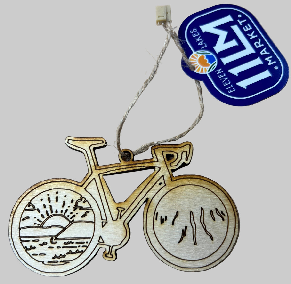 Bike the Finger Lakes Ornament