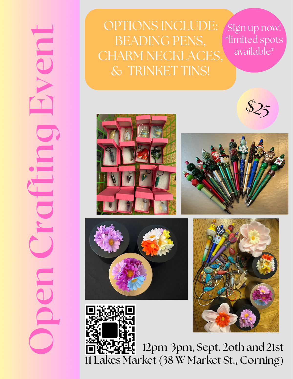 Open Crafting with Stephanie