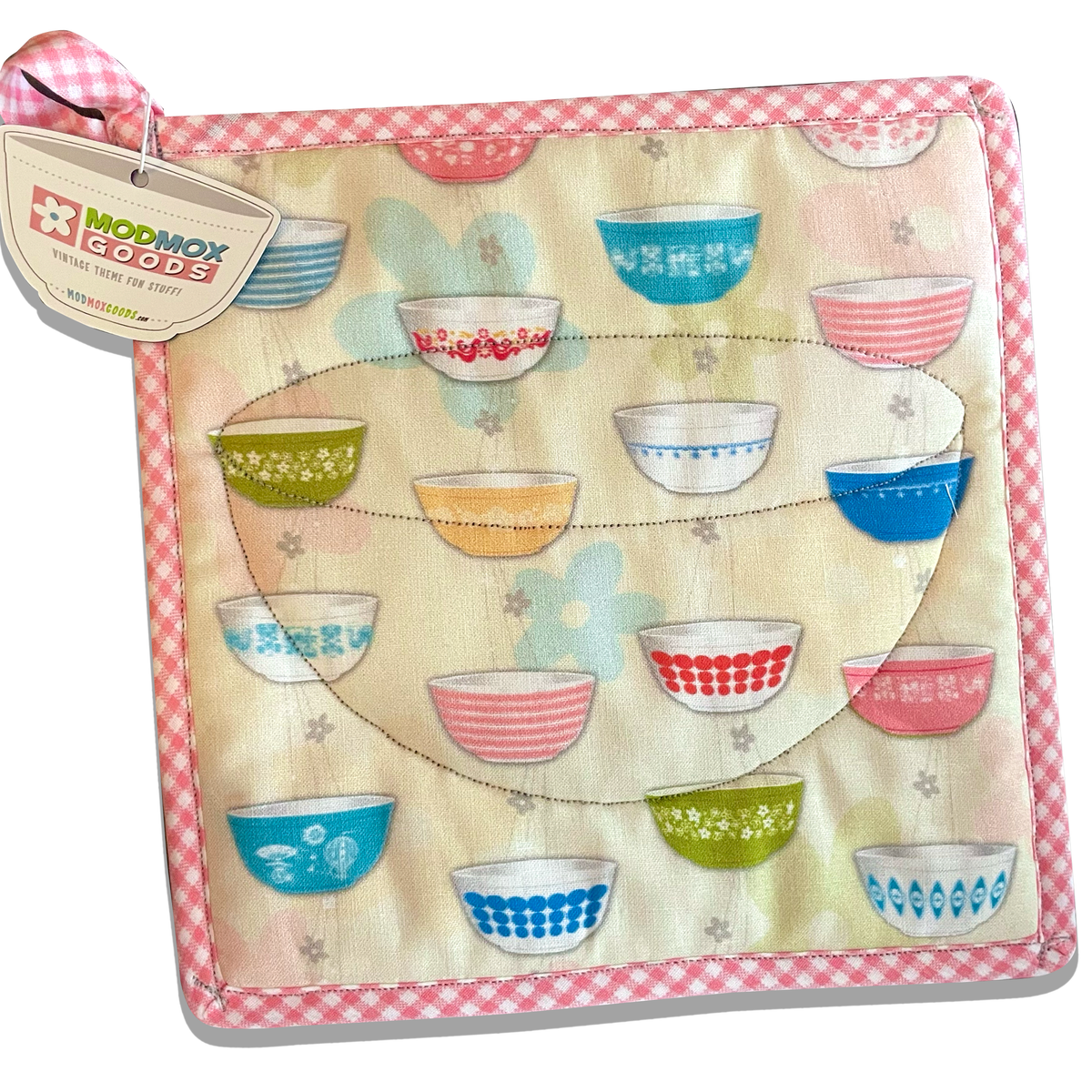 Potholder Pyrex Vintage Bowls Collection Kitchen vintage