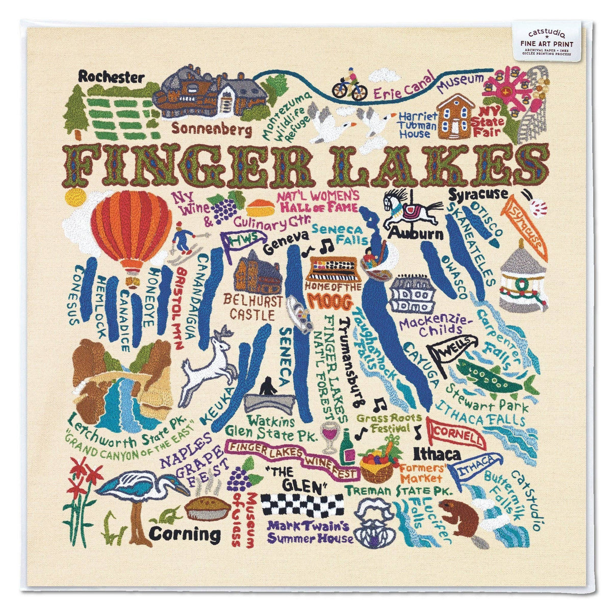 Finger Lakes Fine Art Print