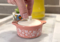 Pyrex-Inspired Gooseberry Casserole Ceramic Trinket Box