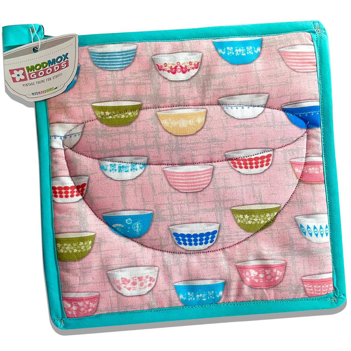 TOP SELLER Potholder Pyrex Vintage Bowls Collection Kitchen