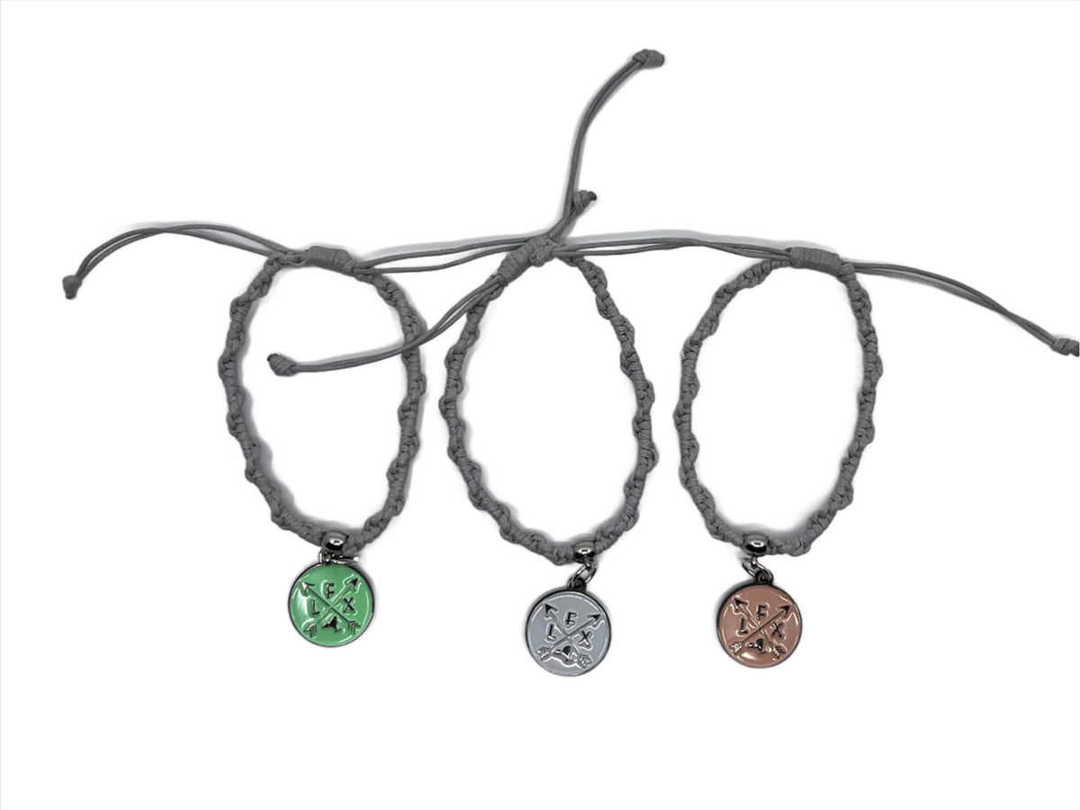FLX Arrow String Bracelet with Charm