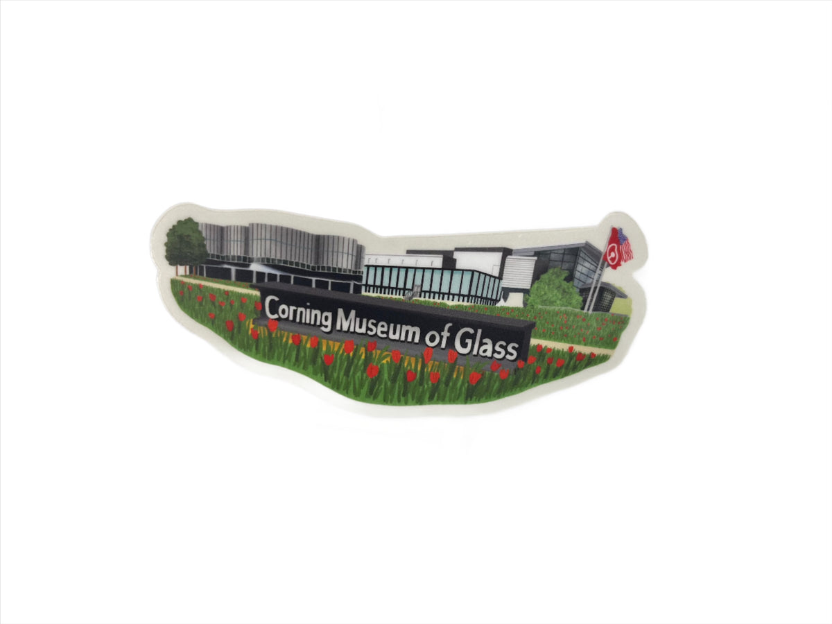 Corning Museum of Glass Sticker