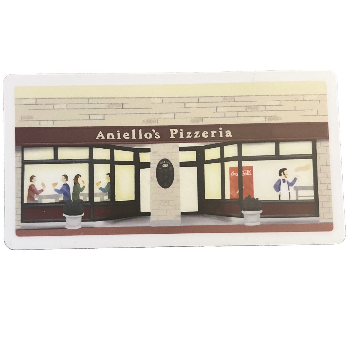 Aniello's Pizzeria Corning NY Sticker