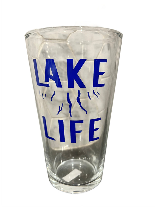 Lake Life Finger Lakes Pint Glass