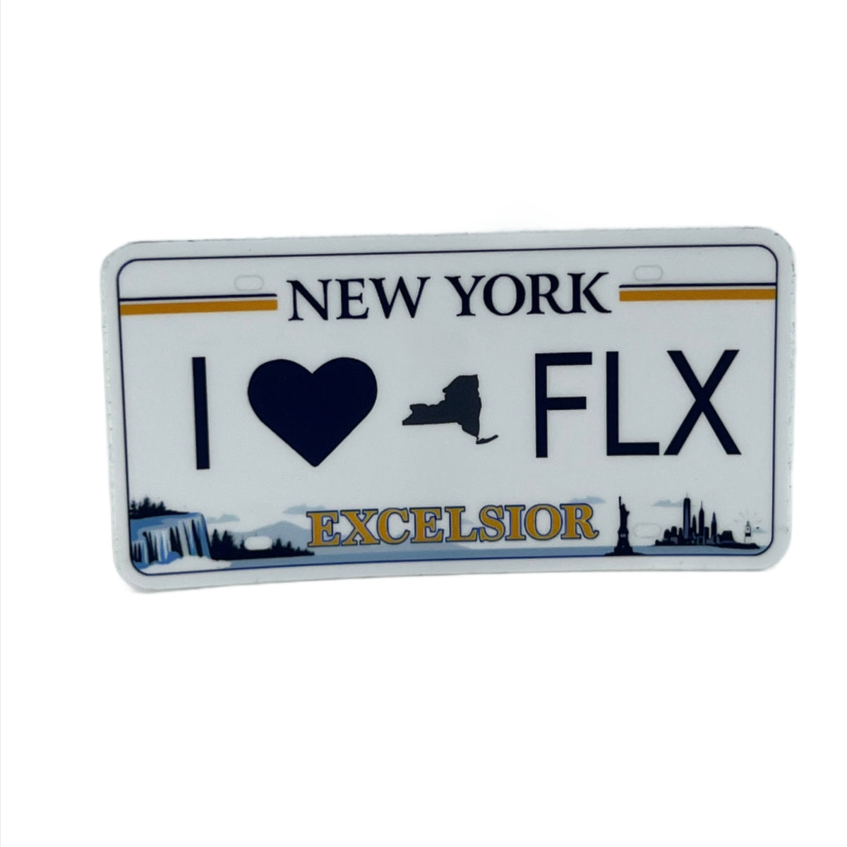 I Love the Finger Lakes NY License Plate Sticker or Magnet
