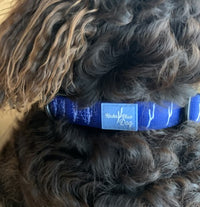 Keuka Blue Dog Collar