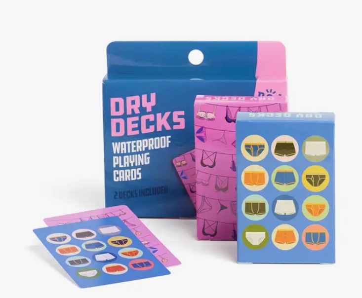 Dry Decks | Waterproof Playing Cards (Under...wear?!)