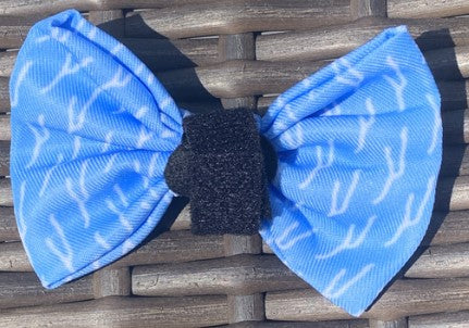 Keuka Blue Dog (or cat or small person) Bowtie