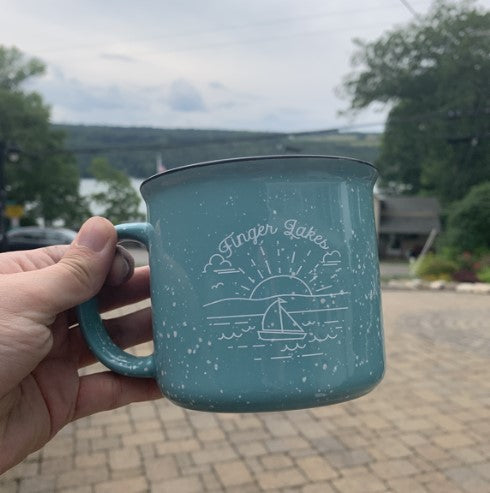 Finger Lakes Monoline Mug