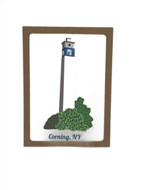Corning NY Little Joe and Centerway Clocktower Greeting Card Boxed Set of 8