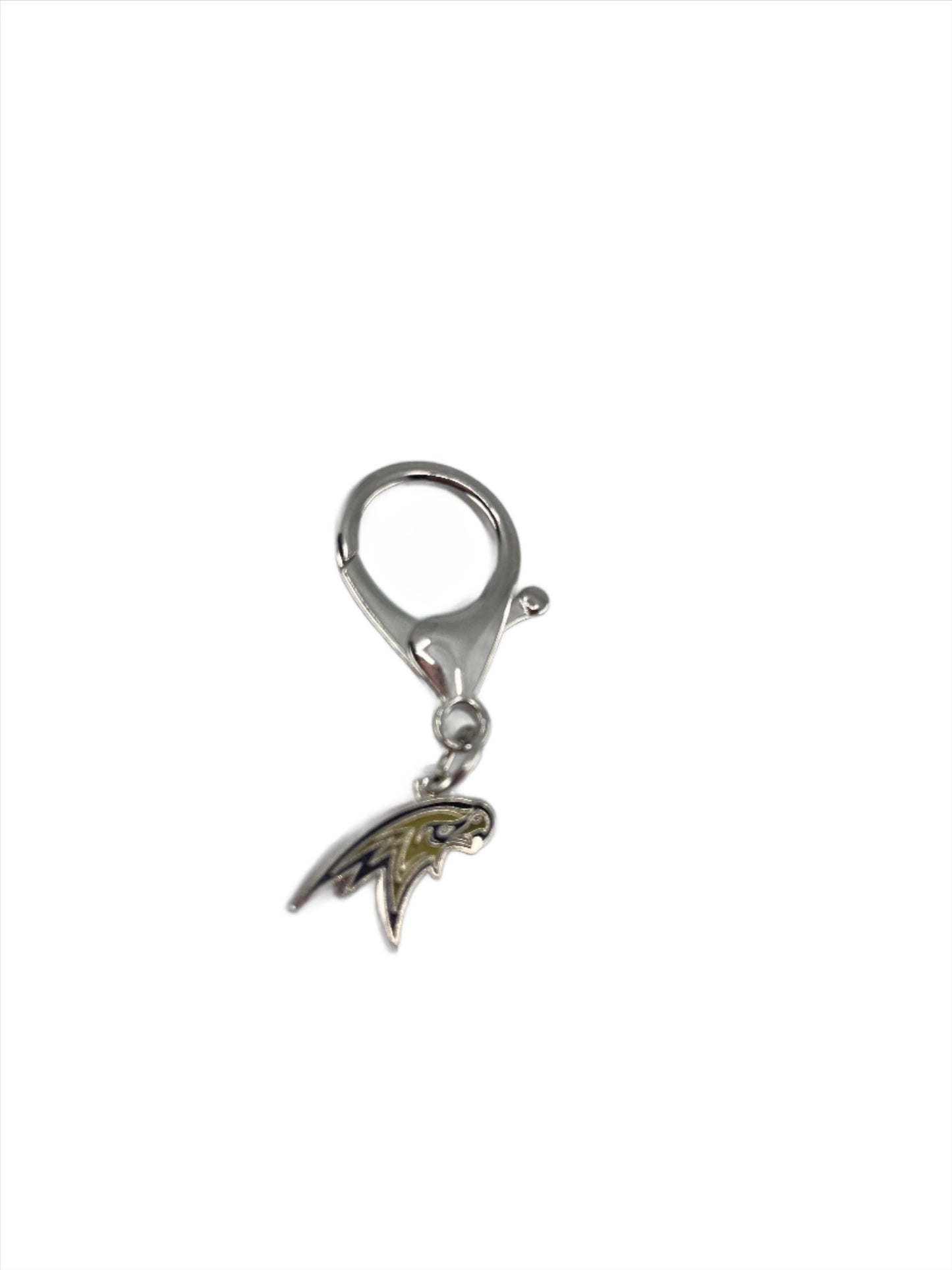 Corning Hawks Logo Keychain or Bag Tag