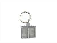 Ithaca College Towers inspired IC keychain