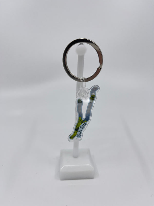 Slice of Keuka Keychain