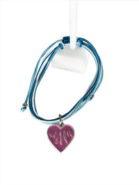 Finger Lakes Heart String Bracelet
