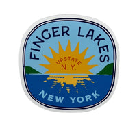 Finger Lakes Sunset Sticker or Magnet