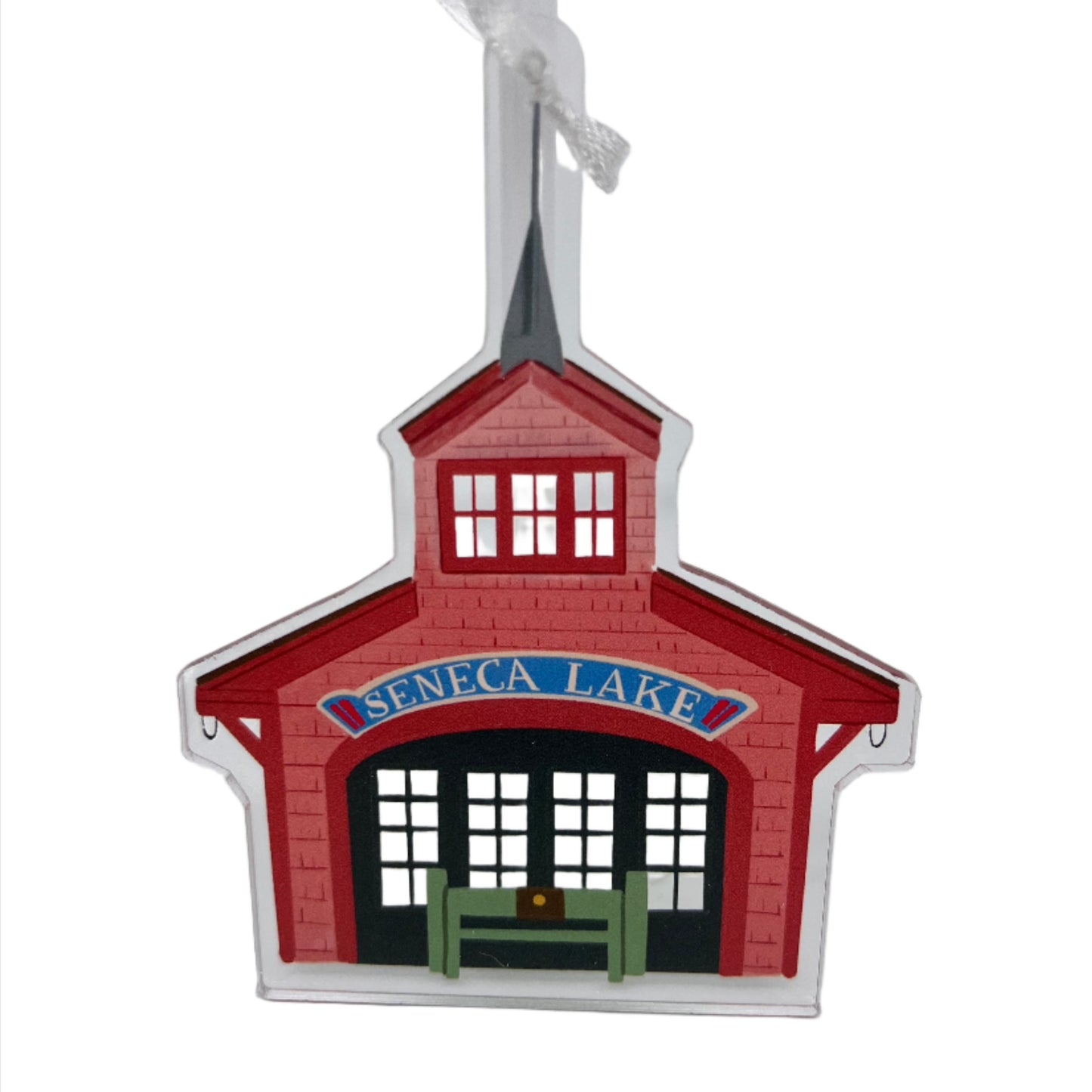 Seneca Lake Watkins Glen Pier Ornament or Suncatcher