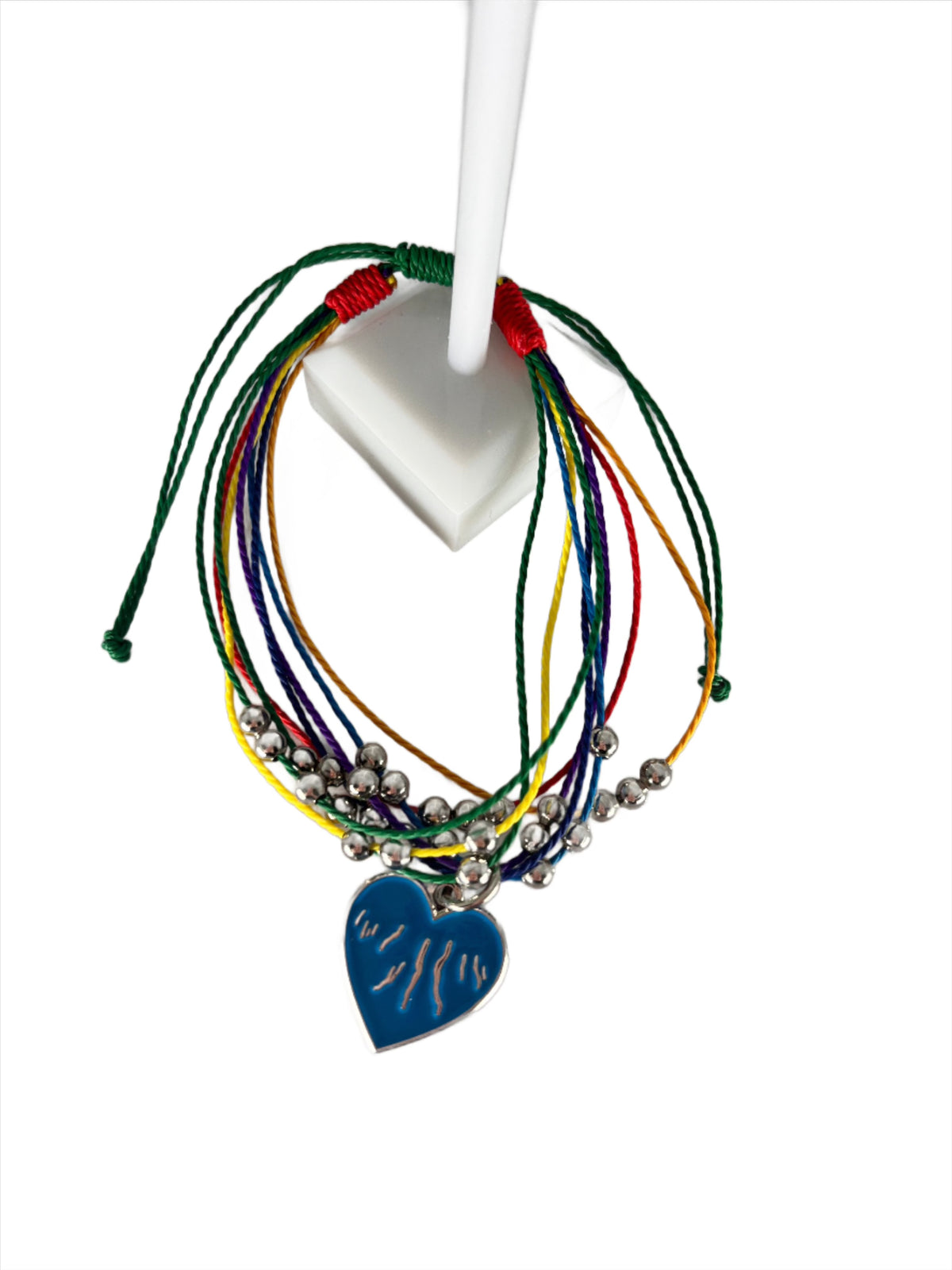 Finger Lakes Rainbow String Bracelet