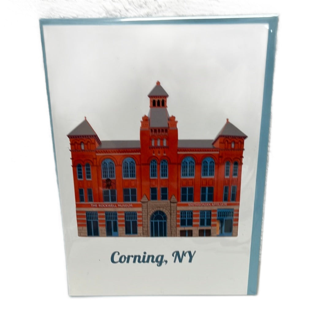 Corning, NY Rockwell Museum Greeting Card