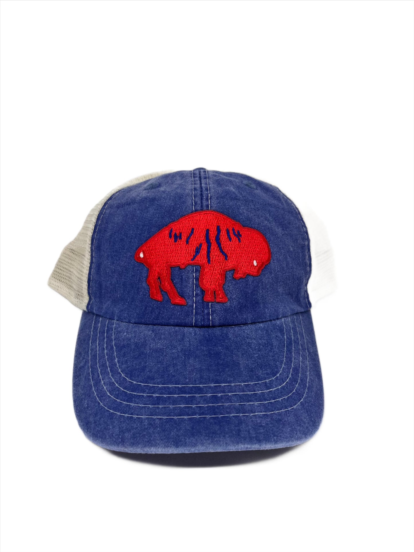 Let's Go Buffalo Trucker Hat w/Patch
