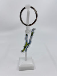 Slice of Keuka Keychain