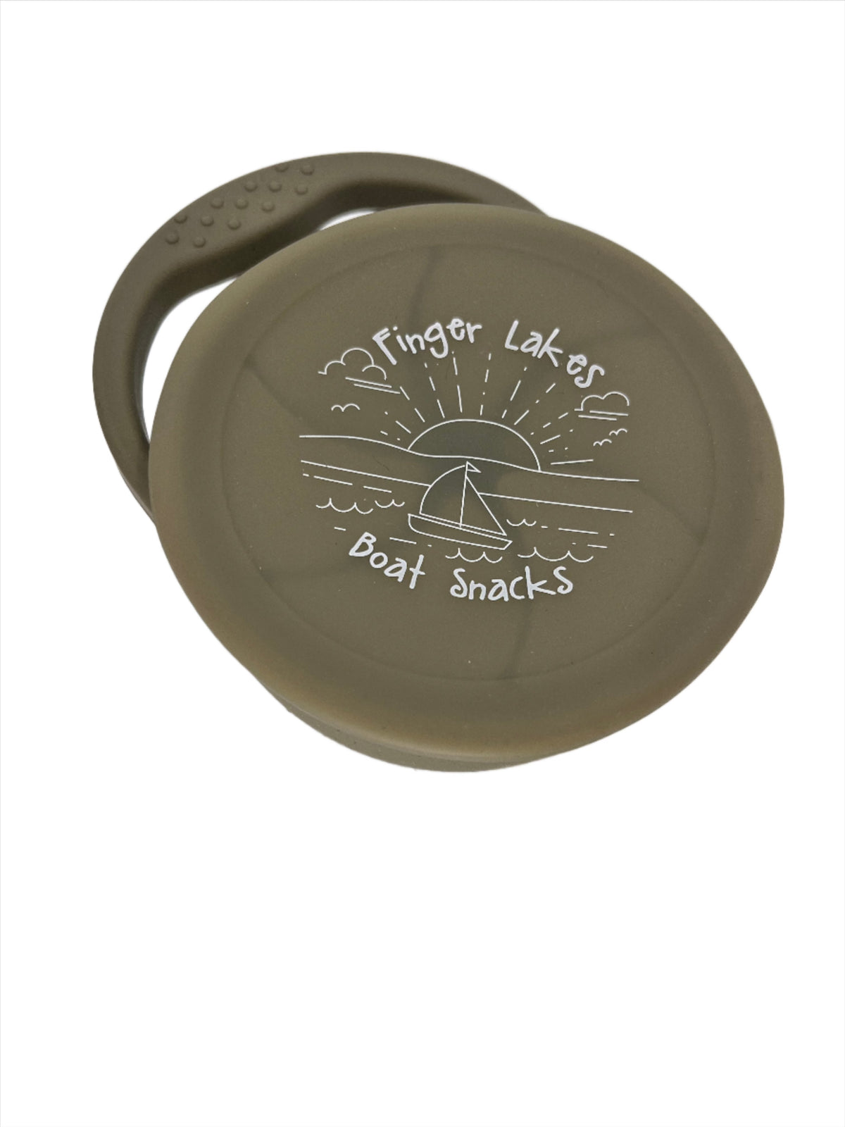Finger Lakes Boat Snacks Silicone Snack Cup